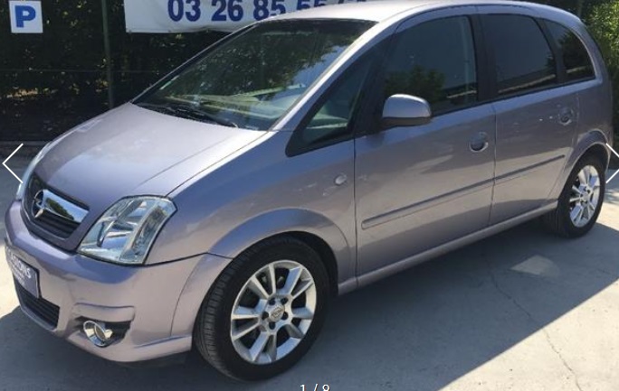 lhd OPEL MERIVA (01/10/2006) - 