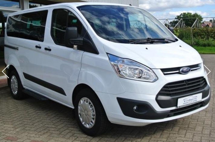 Left hand drive FORD TOURNEO 2.2 TDCI  TREND L1H1 9 SEATS