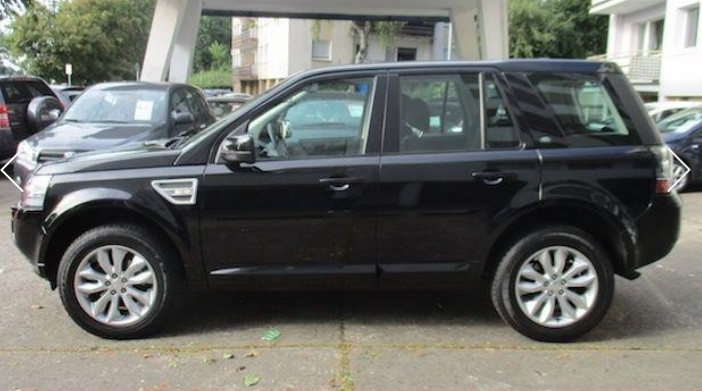 left hand drive LANDROVER FREELANDER (01/03/2014) -  