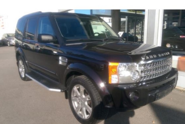 Left hand drive LANDROVER DISCOVERY TDV6 HSE 7 SEATS