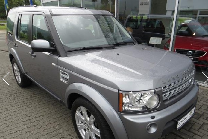 Left hand drive LANDROVER DISCOVERY 4 3.0 TDV6 SE