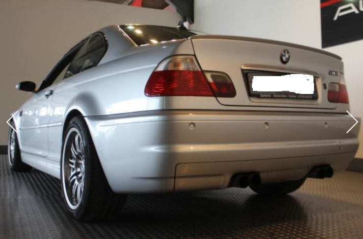 lhd car BMW M3 (01/01/2001) - 