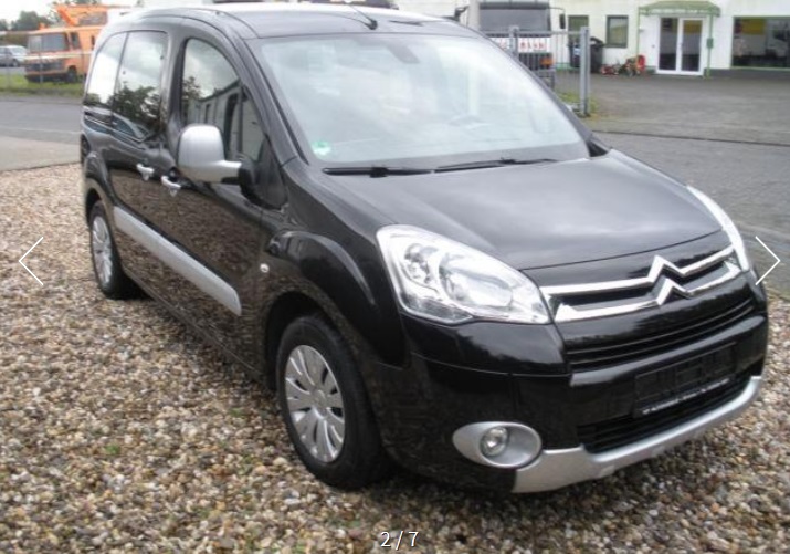 lhd car CITROEN BERLINGO (01/08/2011) - 