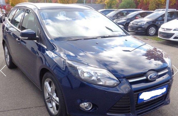 lhd car FORD FOCUS (01/06/2012) - 