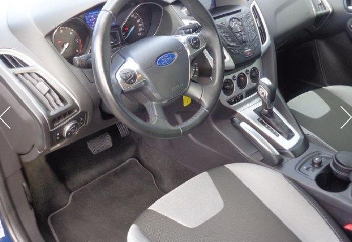 left hand drive FORD FOCUS (01/06/2012) -  