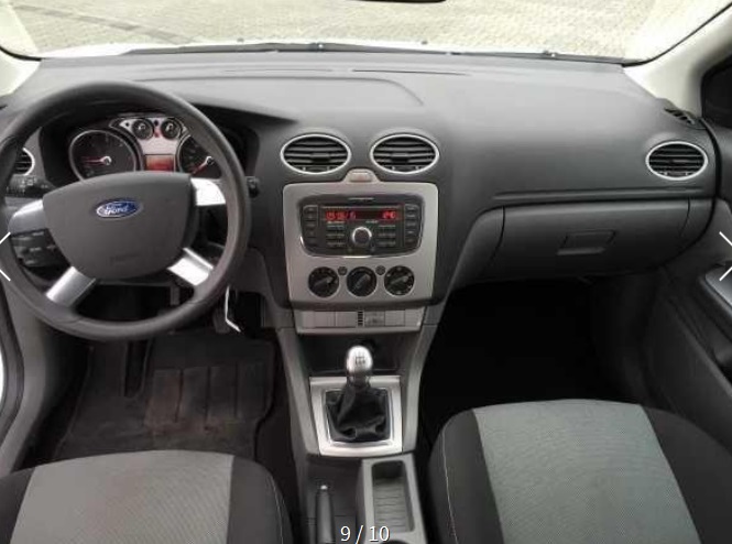 left hand drive FORD FOCUS (01/05/2010) -  