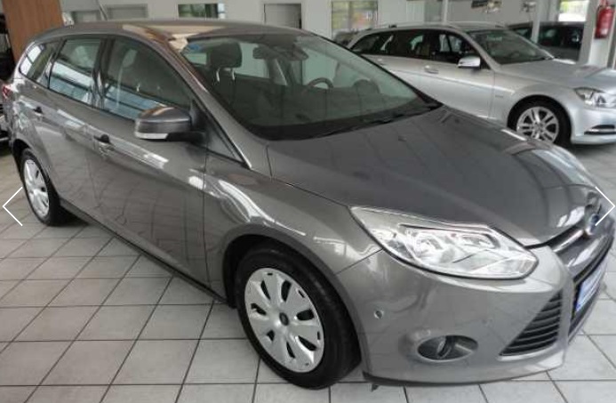 Left hand drive FORD FOCUS 1.6 TDCI TREND