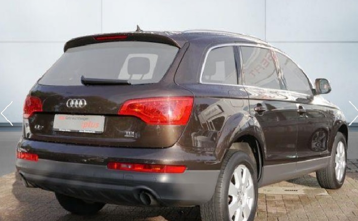 Left hand drive AUDI Q7 3.0 TDI QUATTRO 7 SEATS