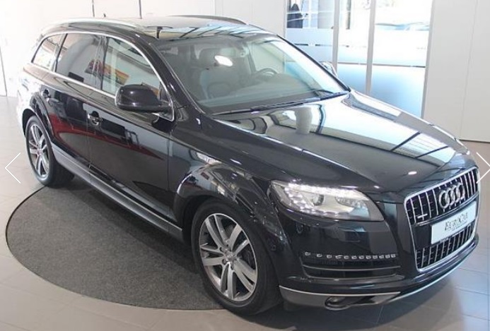 lhd AUDI Q7 (01/09/2012) - 