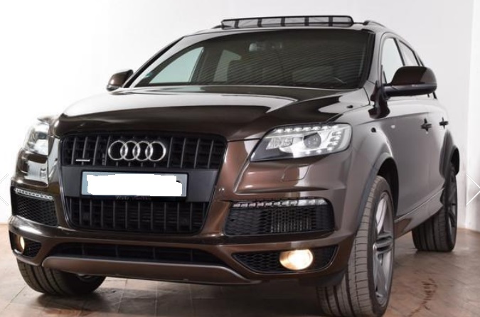 lhd AUDI Q7 (01/07/2012) - 