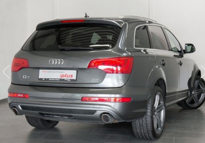 lhd car AUDI Q7 (01/06/2012) - 