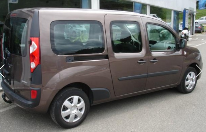 lhd car RENAULT KANGOO (01/05/2012) - 