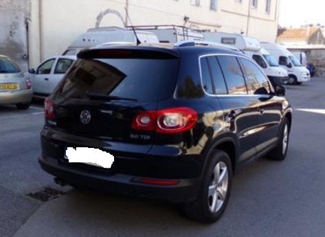 Left hand drive VOLKSWAGEN TIGUAN 2.0 TDI 4MOTION CARAT