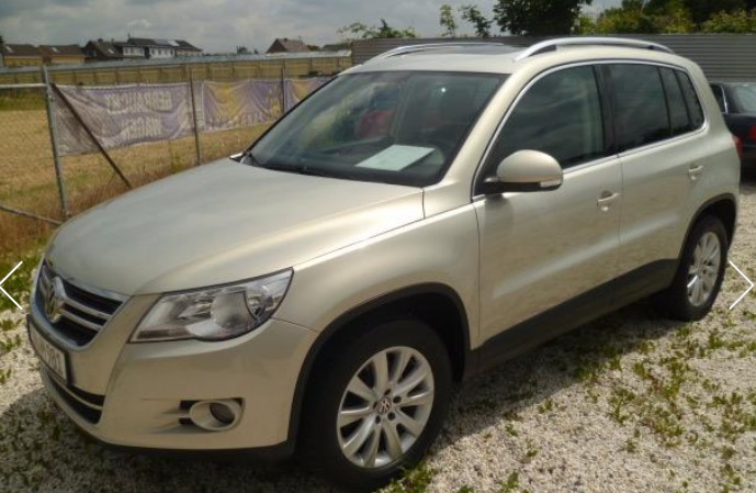 lhd VOLKSWAGEN TIGUAN (01/09/2008) - 