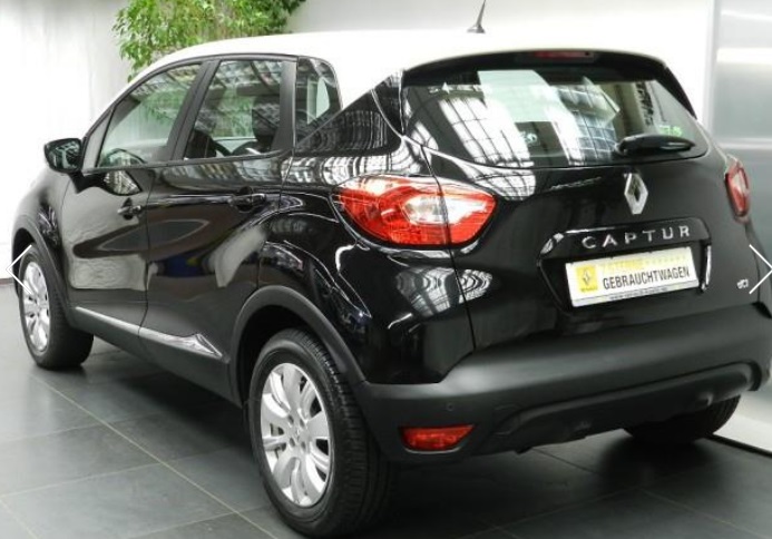 Left hand drive RENAULT CAPTURE 1.5 DCI 90BHP DUNAMIQUE