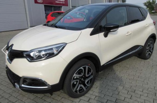 Left hand drive RENAULT CAPTURE 1.2 DYNAMIQUE (NEW CAR)