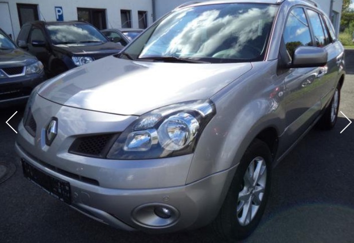 Left hand drive RENAULT KOLEOS 2.0 DCI 4X4 LUXE