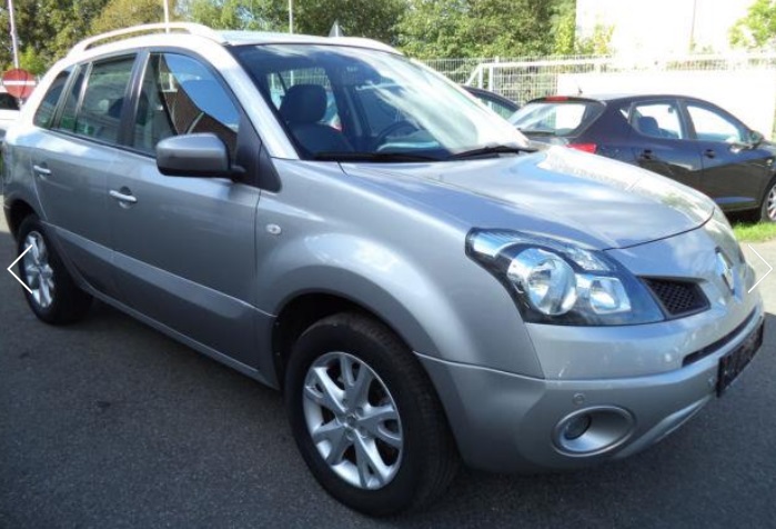 Left hand drive RENAULT KOLEOS 2.0 DCI 4X4 LUXE