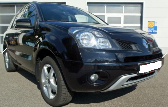 Left hand drive RENAULT KOLEOS 2.0 DCI 4X4 150BHP DAY & NIGHT