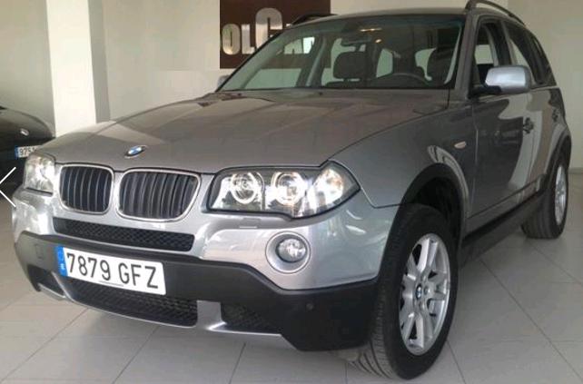 lhd BMW X3 (01/07/2008) - 