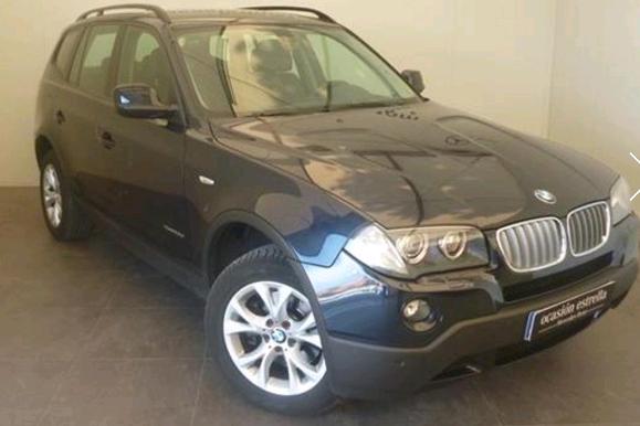 Left hand drive BMW X3 XDRIVE20D SPANISH REG