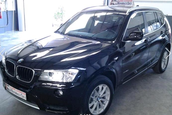 Left hand drive BMW X3 xd20 SPANISH REG