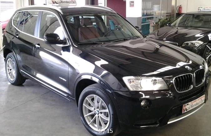 Left hand drive BMW X3 xd20 SPANISH REG