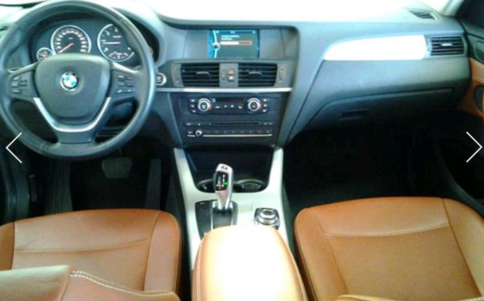 left hand drive BMW X3 (01/09/2011) -  