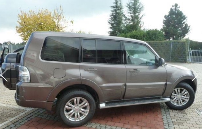 Left hand drive MITSUBISHI PAJERO 3.2 D-ID DIAMANT EDITION 4X4 7 SEATS