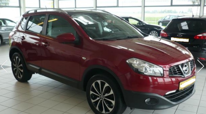 lhd car NISSAN QASHQAI (01/03/2012) - 