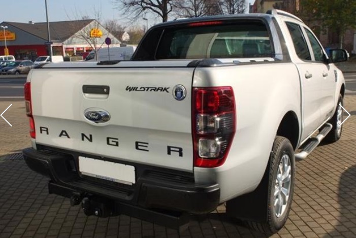 Left hand drive car FORD RANGER (01/11/2015) - 