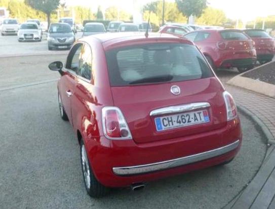 Left hand drive car FIAT 500 (01/04/2012) - 