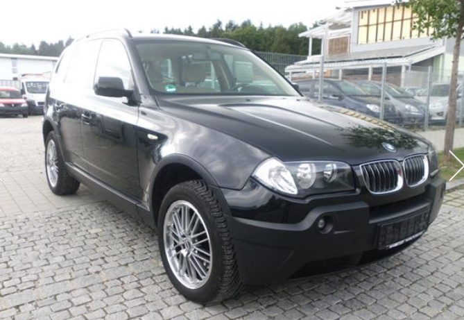 Left hand drive BMW X3 3.0D AUTO 4X4 (FACELIFT)