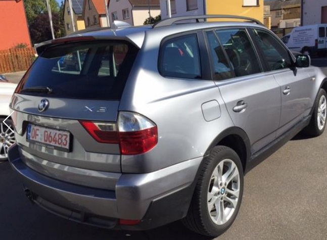 Left hand drive BMW X3 3.0 D AUTO 4X4 (FACELIFT)