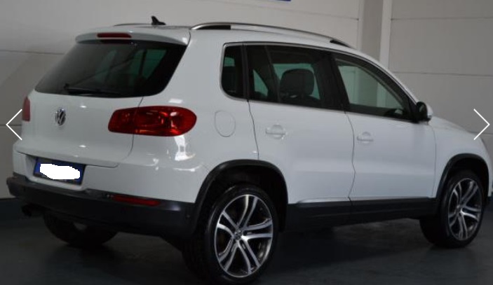 lhd car VOLKSWAGEN TIGUAN (01/11/2014) - 