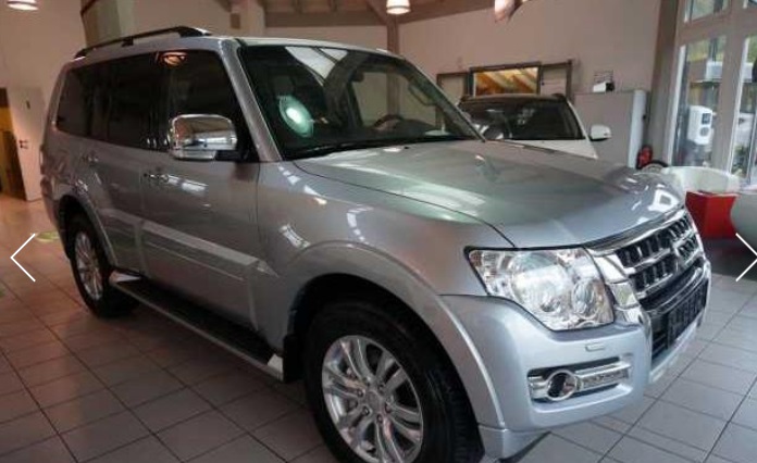 Left hand drive MITSUBISHI PAJERO 3.2 D-ID New Model Instyle Edition 4x4 7 SEATS