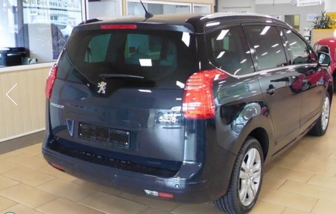 lhd car PEUGEOT 5008 (01/06/2011) - 