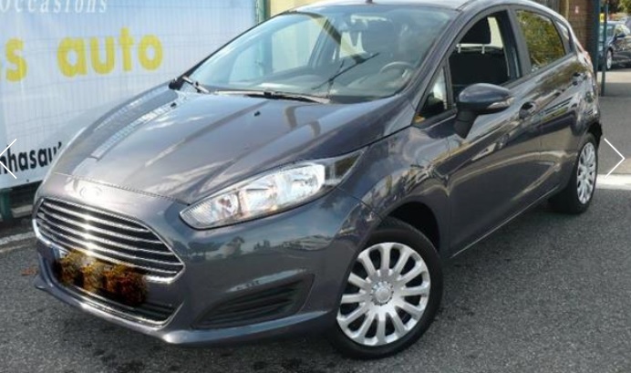 Left hand drive FORD FIESTA 1.5 TDCI 75 BHP TREND FRENCH REGISTERED
