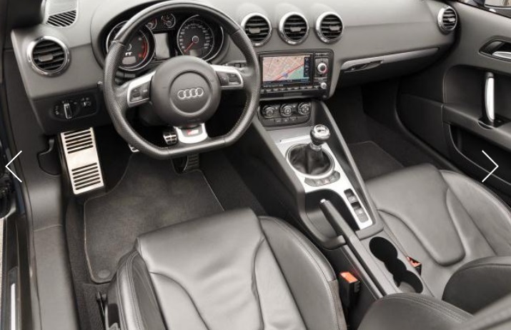 left hand drive AUDI TT (01/07/2009) -  