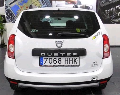 left hand drive DACIA DUSTER (01/09/2011) -  