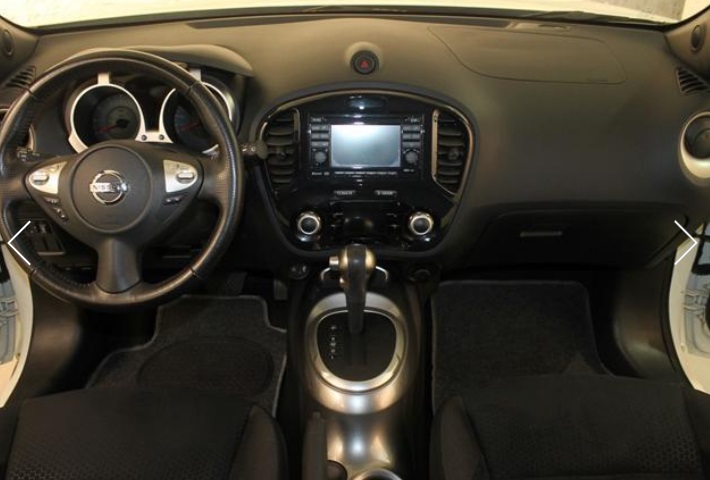 Left hand drive car NISSAN JUKE (01/06/2011) - 