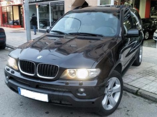 Left hand drive BMW X5 3.0d 4x4 SPANISH REGISTERED