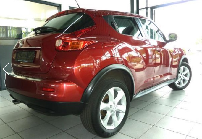 left hand drive NISSAN JUKE (01/11/2011) -  