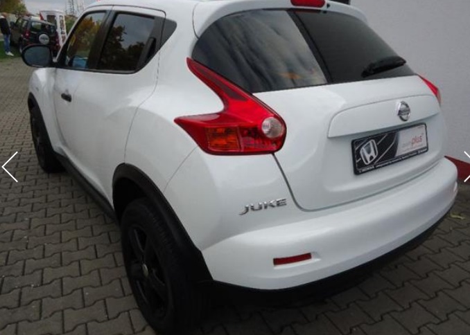 Left hand drive car NISSAN JUKE (01/05/2012) - 