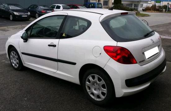 lhd car PEUGEOT 207 (01/06/2009) - 