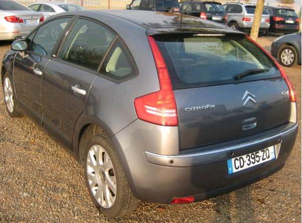 Left hand drive car CITROEN C4 (01/09/2006) - 