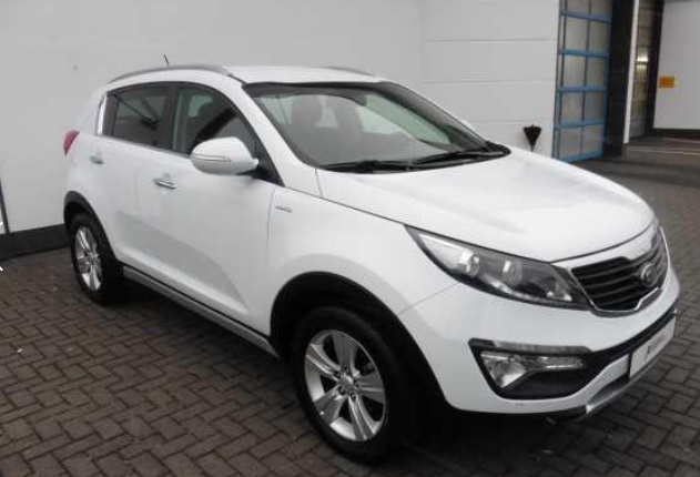 Left hand drive KIA SPORTAGE 2.0 CRDI 4WD