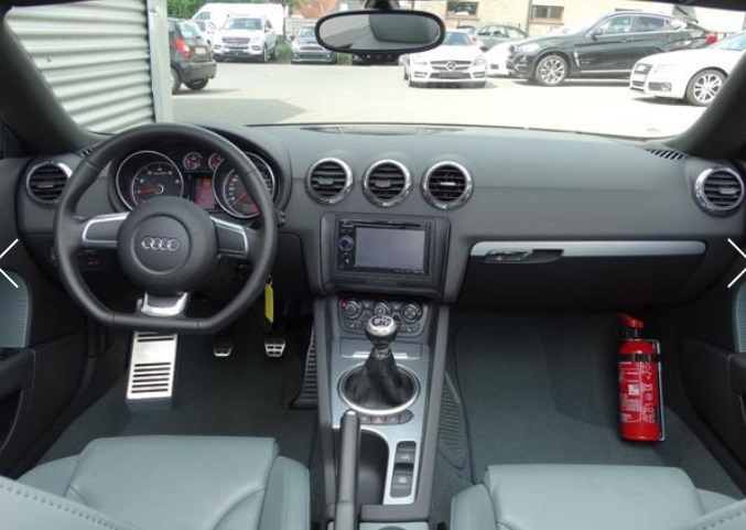 Left hand drive car AUDI TT (01/09/2009) - 