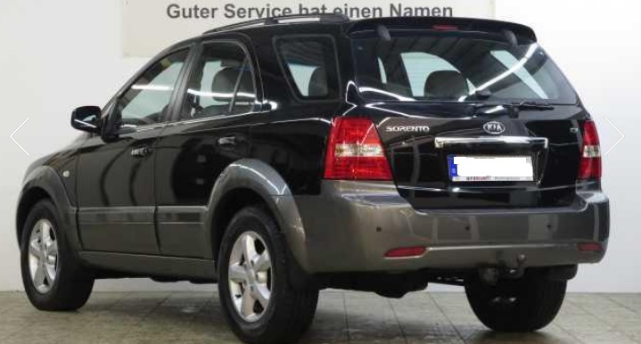 lhd car KIA SORENTO (01/02/2009) - 