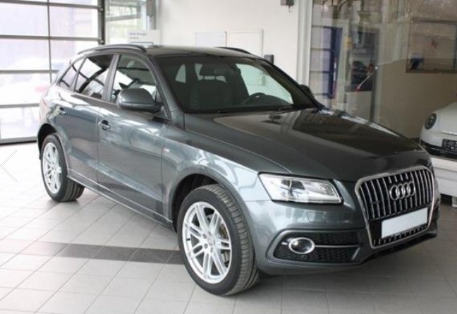 Left hand drive AUDI Q5 2.0 TDI S LINE QUATTRO